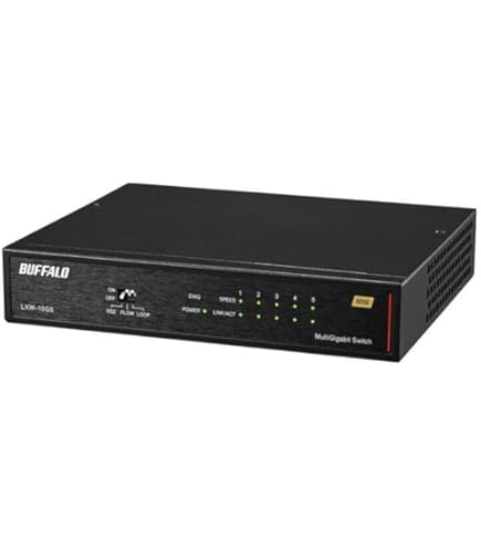 Amazon.co.jp: BUFFALO BS-MP2008 Multi-Giga Switch (10G/5G/2.5G