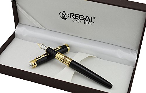 Erofa Regal 大英博物館記念万年筆 とギフト ボックス (ブラック