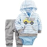 Carter's(カーターズ) 3ピースリトルジャケットセット ブルー 上下セット 18ヶ月【並行輸入】