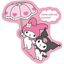Amazon.co.jp: マイメロディ＆クロミ[ダイカットシール]ダイカット  