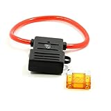 Lumision Fast Shipping *マキシインライン8 AWGヒューズホルダー( Water Proof ) + 40 Ampヒューズ