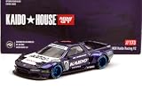 MINI GT 1:64 スケール KAIDO HOUSE - 街道はうす - ホンダ NSX KAIDOレーシング V2 (パープル) KHMG173 [並行輸入品]
