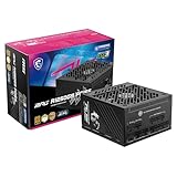 MSI MPG A1250GS PCIE 5.1 ATX 3.1 ゲーム用電源 - フルモジュラー - 80 プラス ゴールド 認定 1250W - 100% 日本105℃コンデンサ - デュアル 12V-2x6 - ATX PSU - 10年保証