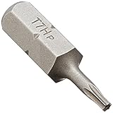 Vermont American 15349 Type Security Torx Size TX7 with 1-Inch Length Extra Hard Screwdriver Bit [並行