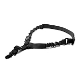 ライラクス(LayLax) SATELLITE トライワンポイントバンジースリングV2 BK サバゲー用品