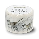 オキナ マスキングテープ ダイナソー ヴェロキラプトル 幅30mm×7m MD4051