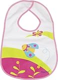 Playshoes 26 X 25cm Baby Bib with Ladybird on the Back Foil Underlay by Playshoes