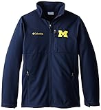 NCAA Michigan Wolverines Collegiate Ascender Softshellジャケット M ブルー