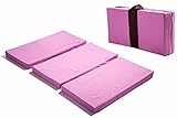 MamaDoo Kids Foldable Play Yard Mattress Topper, Pink by MamaDoo Kids [並行輸入品]