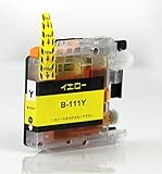 LC111Y互換インク (イエロー単品) ブラザー用 MFC-J987 J980 J897 J890 J877 J870 J827 J820 J727 J720 DCP-J957N J952N J757N J752N J557N J552N 対応