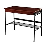 快適ホームズ PCデスク ロカス ブラウン 引き出し 棚付き khd-03 br