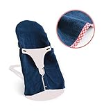 marie*K 今治タオル バウンサー専用 ソフト カバー ネイビー　「レッドチェック」