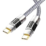 YOTETION Type C - C 40フィートケーブル、4K60HZ GEN2x2(データusb2.0)、USB3.2/ USB4.0からのType Cビデオ出力、Xreal MacBook Pro iPad Pro iPhone 15 Pro Galaxy S22ポータブルモニター用同期(Blak)。