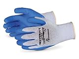 Superior S10LXQ Dexterity LX Poly/Cotton String Knit Glove with Latex Coated Palm, Work, 10 Gauge Th