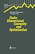 Finite Dimensional Convexity and Optimization (Studies in Economic Theory)