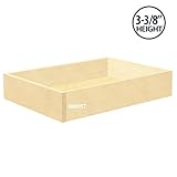 引き出しボックス、pre-finished北欧バーチ木製、組み立てられ、1 / 4 "下、3 – 3 / 8 "高さ Width: 31" DRAW-MD8-RICHWD/Birch-31W16D3.
