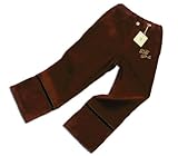 プリンセスサラ！軽くて暖かポイント刺繍のコーデュロイパンツ（濠Du）バーガンディー　110ｃｍ