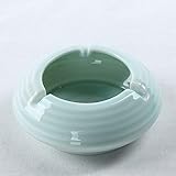 CXQ クリエイティブパーソナリティファッションセラミックス灰皿ミディアムレトロホーム (Color : A)