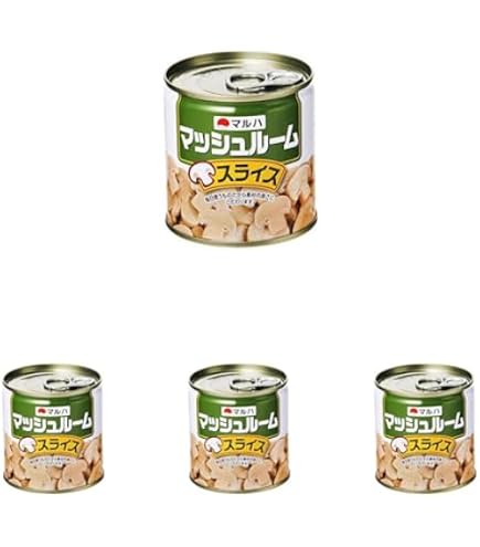 Amazon.co.jp: マルハニチロ マッシュルーム スライス 185g×24個入