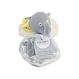 Carters Elephant Bath Toy and Washcloths by Triboro [並行輸入品]