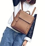 Platinum Loops リュック 女子 リュックサック レディース 本革 レザー デイパック バックパック OL 通勤 カバン ビジネスバッグ (ブラウン)