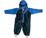 Togz Waterproof Rain Suit - Navy/Royal, 3-4 Years by Allpresent