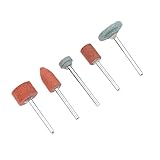 ホイールヘッド 研削 研磨 電気研削盤 研磨ツール バリ取り ポリッシャー用 電動ドリル用 パワーツール 5個 3mm