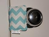 The Original Cushy Closer Door Cushion (Aqua Chevron) [並行輸入品]
