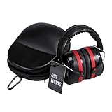 OneTigris 防音用イヤーマフ　騒音対策　耳あてプロテクター　 ヘッドバンド式イヤマフ　射撃用･サバゲー用･狩猟･作業用･勉強集中･聴覚過敏緩めなどに　2色　収納ケース付き　大人用＆子供用　JE