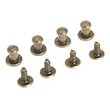 Dophee 12pcs Mini Jewelry Box Furniture Kitchen Knob Chests Drawer Cabinet Pulls Handle - Antique Br