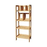 【子供用収納ラック】ERIS KIDS / エリスキッズ 無垢材 アルダー無垢 ナチュラル シェルフ 可動棚 収納　本棚 ラック オープンラック 4段