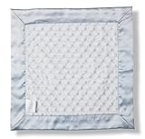 スワドルデザインズ 安心毛布 ベビーラビー プラッシュドットウィズパステルトリム パステルブルー 1枚セット SD-010PB 【日本正規品】