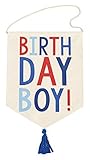 Mud Pie Birthday Boy Pennant Banner Multi [並行輸入品]