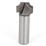 1/2" 丸シャンク3/4" カット直径フラットボトムルータービットカッター