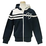 [アルマーニジュニア] ARMANI JUNIOR 長袖ジップアップ パーカー Q4B531WNVY 8Aサイズ