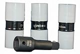 ATD Tools 4354 1/2' Drive 4-Piece Protective Wheel Nut Flip Impact Socket Set [並行輸入品]