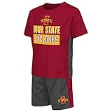 Iowa State Cyclones幼児用Tシャツと短パン2個セット