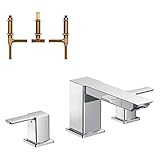 Moen KRT90-D-TS903CR 90 Degree 9-Inch Roman Tub Faucet, Chrome [並行輸入品]