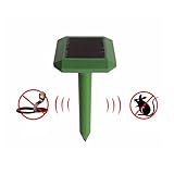 Petacc 動物撃退器 モグラ撃退器 ネズミ撃退器 害獣撃退 アニマルバリア ソーラー式 超音波ソーラー式 防水 地下モグラ ネズミ 蛇などの対応 アウトドア 庭に使用
