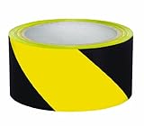 Swanson AMT 18Y 2インチx54フィート ストライプ 安全床用接着テープ、イエロー/ブラック