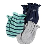 カーターズ Carter's/ 3パックミトン ブルー 小物 0～3ヶ月【並行輸入】