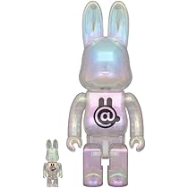 Amazon.co.jp: R@BBRICK CLEAR CHROME Ver. 100％ & 400 : おもちゃ