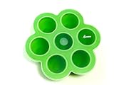 Silicone Baby Food & Snack Tray Prepare Homemade Baby Food and Store in a Multiportion Freezer Tray 