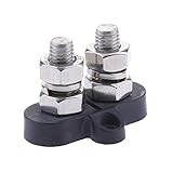 Perfk 絶縁端子台　デュアル　10mm　ステンレス製　高品質　耐久性能　品質保証