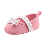 Tovadoo ベビーシューズ　スリッポン　水玉　リボン　コットン　四季通用　履きやすい　履き心地良い　つま先保護 歩行練習用　可愛い　おしゃれ　お姫様　結婚式　通学　旅行　女の子　キッズ　11-13