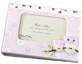 Lillian Rose Photo Album with Photo Frame On Cover, Pink Owl, 4.75" x 7" by Lillian Rose [並行輸入品]