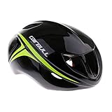 Lovoski 調節可能　自転車ヘルメット　　大人用　サイクリング　ヘルメット　ヘッド　プロテクター　黒　通気孔　快適