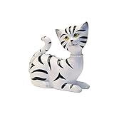 Baidecor樹脂Lifelike Smart Cat Money Box Piggy Bank