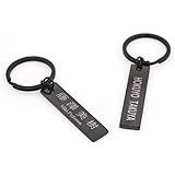 Amazon Co Jp イニシャル ネームタグ ネームプレート 大小 2個セット 名札 バッグタグ 名前キーホルダー キーチャーム クリア 文房具 オフィス用品