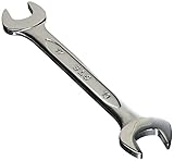 uxcell　オープンエンドレンチ　スパナ　U形溝　ダブル　手引工具　17mmー19mm